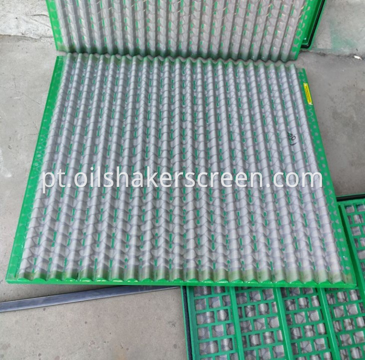 Dfts Steel Frame Corrugated Shaker Screen